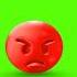 Green Screen Angry Emoji Greenscreen Angry Emoji