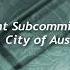 Joint SubCommittee Travis County City Of Austin Austin Independent School District 16 June 2025