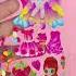 Sticker Doll Hình Dán Cô Gái Dạ Tiệc Shorts Sticker Craft Hinhdan