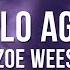 Zoe Wees Hello Again Lyric Video