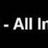 THE VERVE ALL IN THE MIND