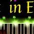 Chopin Waltz In E Minor Op Posth B 56