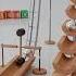 Balls On A Wooden Circuit 2 Shorts Marblerun Animation Asmr