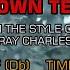 Ray Charles Drown In My Own Tears Karaoke