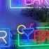 Bar Neon Light Sign Party Neon Wine Glass Lamp Wall Art Bedroom