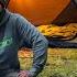 Camping In Rain With Canvas Tent Deep In Mossy Forest