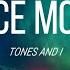 Tones And I Dance Monkey Lyrics