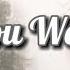 Nico Santos Say You Won T Go Lyrics
