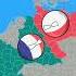 РАЗДЕЛ ГЕРМАНИИ Countryballs германия польша франция