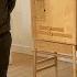 Graham Sparks And His Piece In The Student Work Exhibition At Center For Furniture Craftsmanship