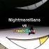 FRESH VS NIGHTMARE Undertale Sans Fresh Nightmare Battle