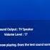 Samsung 2020 TV Sound Test