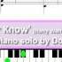 You Ll Never Know Jazz Piano Tutorial