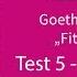 Arena A2 Test 5 Hören Teil 1 Prüfungsvorbereitung Goethe Zertifikat A2