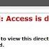 401 Unauthorized Access This Page Isn T Working