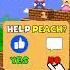 Peach Vs Mario Perfect Step Challenge Shortvideo Mario Minecraft Gaming Animation