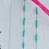 How To Do Looped Running Stitch Embroidery For Beginners Short Shorts Embroidery