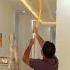 How To Install Cob Light On Ceiling Coblight Fallceilingdesign Popdesing Walltexturedesign