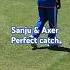 Axar Patel S Perfect Catch With Sanju Samson Cricket Highlights NYC DESI एनव ईस द स