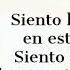 Siento La Unción En Este Lugar