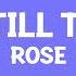 ROSÉ Toxic Till The End Lyrics