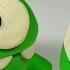 Как слепить Ам Няма из пластилина Приключения Ам Няма Cut The Rope Om Nom Stories