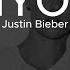 Justin Bieber Anyone Karaoke Version
