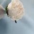 Flower Hairpin Wedding White Rose Hair Clip Весільна шпилька біла троянда
