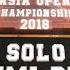 Solo Semi Pro Winner Panav Jalhan Asia Open Championship 2018