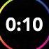 10 Second Countdown Timer With Clock Ticking Sound Finish Ding