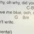 You Don T Write