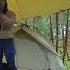 SOLO OVERNIGHT CAMPING IN THE RAIN RELAXING IN THE TENT WITH THE SATISFYING SOUND OF NATURE ASMR