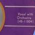 Frank Sinatra I Ve Got The World On A String 1953 Mono Remixed In TRUE Stereo