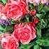Roses Art Silk Ribbon Embroidery Art Siuvinejimas Juostelemis Вышивка лентами розы