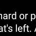 Eminem All That Left Lyrics