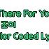 JOY 조이 그럴때마다 Be There For You Han Rom Eng Color Coded Lyrics