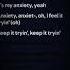 Anxiety By Doechii Sped Up