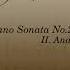 Schubert Piano Sonata No 20 In A Major D 959 II Andantino