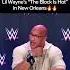 The Rock Reacts To Lil Wayne S The Block Is Hot Entrance WWE TheRock LilWayne
