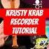 SpongeBob SquarePants Krusty Krab Theme Recorder Tutorial Recorder Tutorial