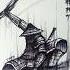 Speed Drawing Stick Man Samurai Anime Drawing Shorts