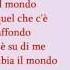 Adriano Celentano Ti Penso E Cambia Il Mondo Testo Testo
