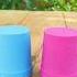 Pink And Sky Blue Colour Sand Shorts 754 Satisfying Asmrsand Experiment Shortsfeeds