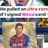 He Found An Ultra Rare 1 1 Messi Signed Card