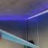 Диодная лента на потолке строимдом LED