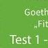 Arena A2 Test 1 Hören Teil 3 Prüfungsvorbereitung Goethe Zertifikat A2