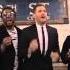 Michael Buble Sings Acapella In The New York City Subway