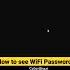 How To See WiFi Password Using CMD