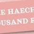 HAPPY BIRTHDAY LEE HAECHAN LEE HAECHAN A THOUSAND REASONS