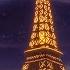 1950s Paris Night With Oldies Playing In Another Room Fireplace Sounds Winter Asmr